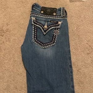 Womens Miss Me Bootcut Jeans